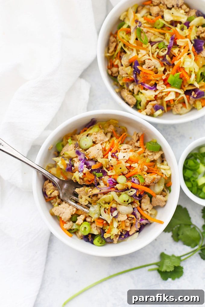 17 Summer Dinner Ideas: Quick, Light & Delicious Recipes 6 Egg roll bowl