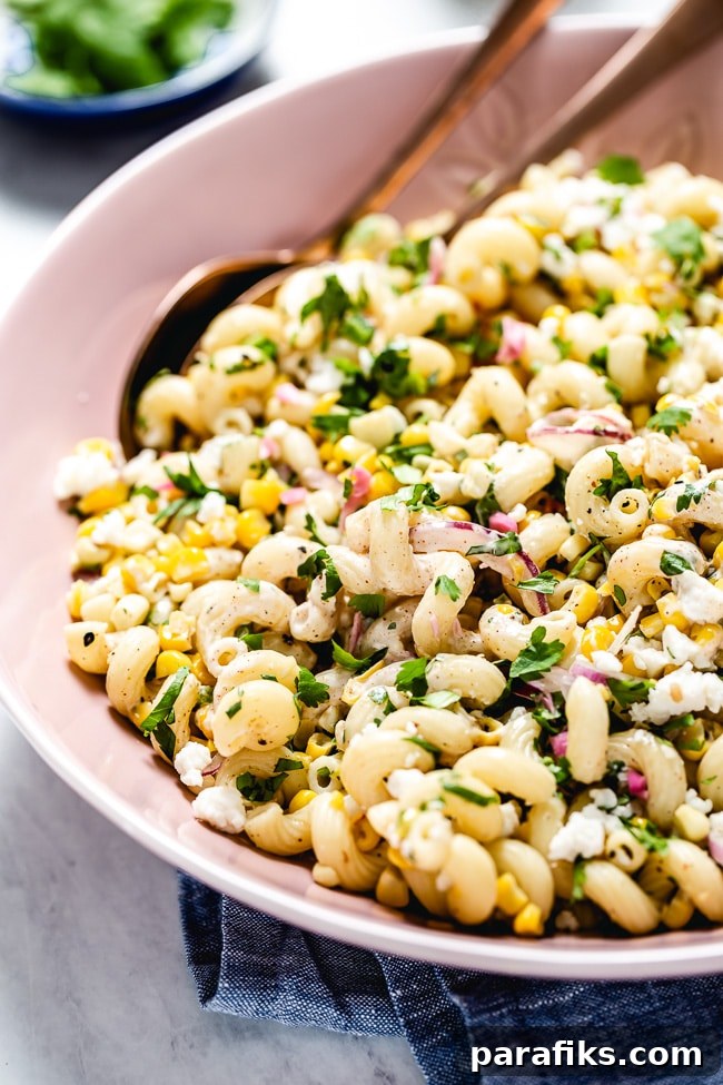 17 Summer Dinner Ideas: Quick, Light & Delicious Recipes 8 Mexican street corn pasta salad
