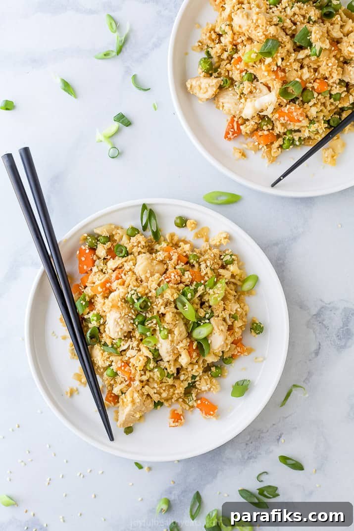17 Summer Dinner Ideas: Quick, Light & Delicious Recipes 10 Cauliflower chicken fried rice