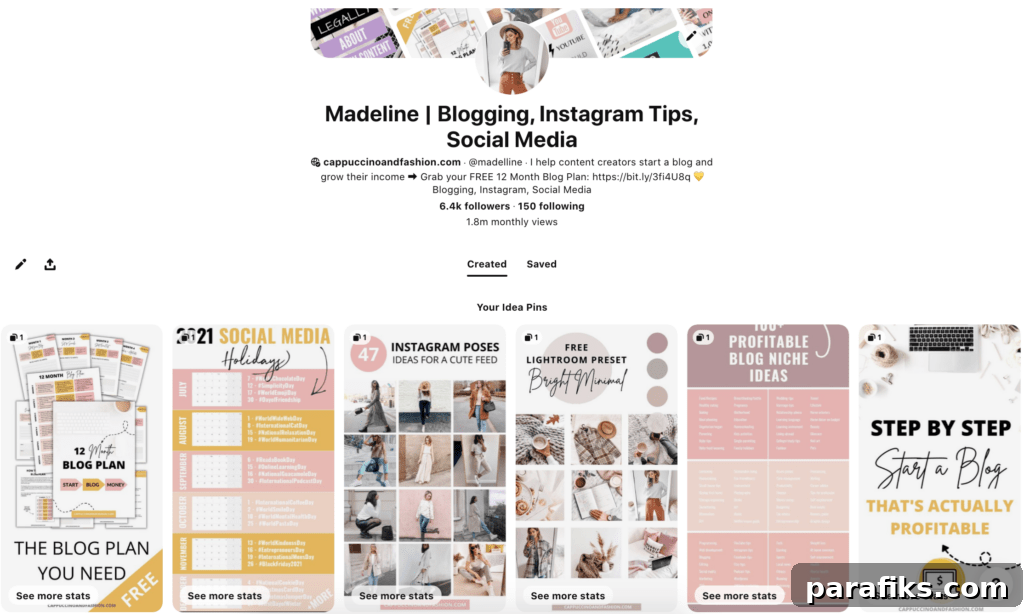 Pinterest strategy