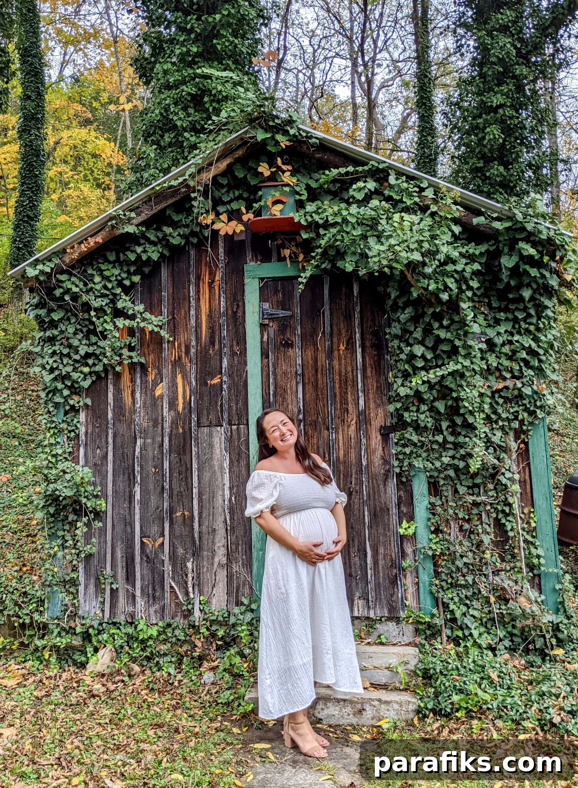 How to Take Maternity Leave When Self-Employed: Guide for Freelancers 2 At my baby shower when I was around 30 weeks pregnant.