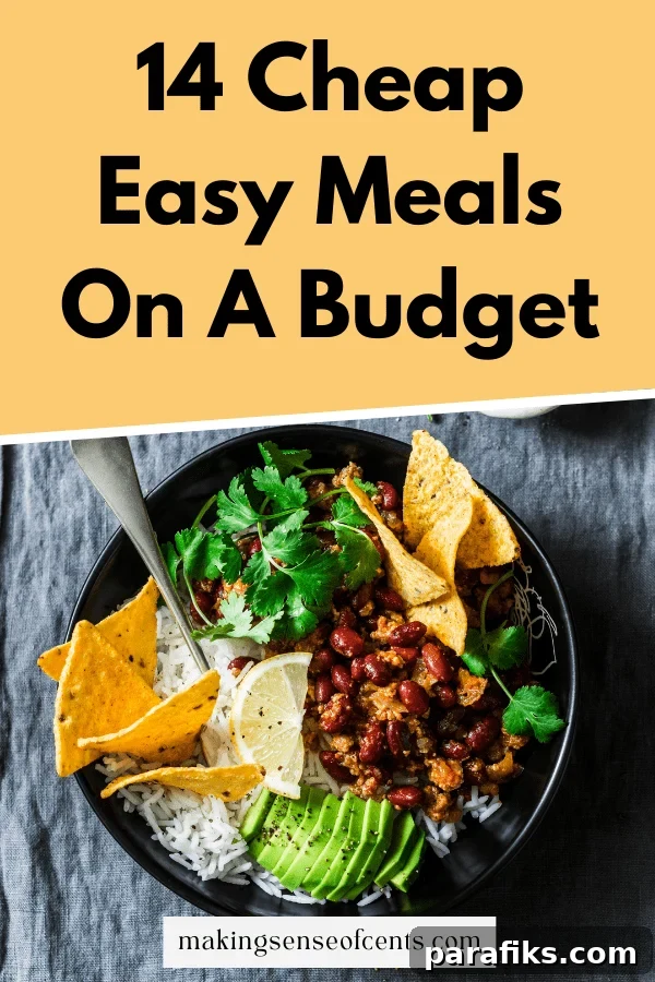 14 Affordable Meals to Cook Tonight on a Tight Budget 2 cheap easy meals on a budget