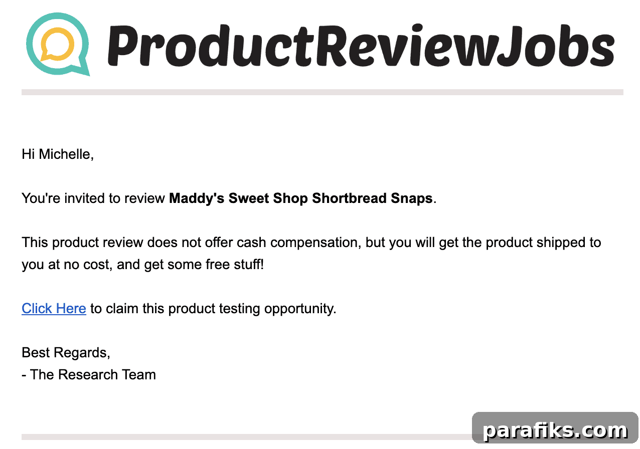 Product Review Jobs review