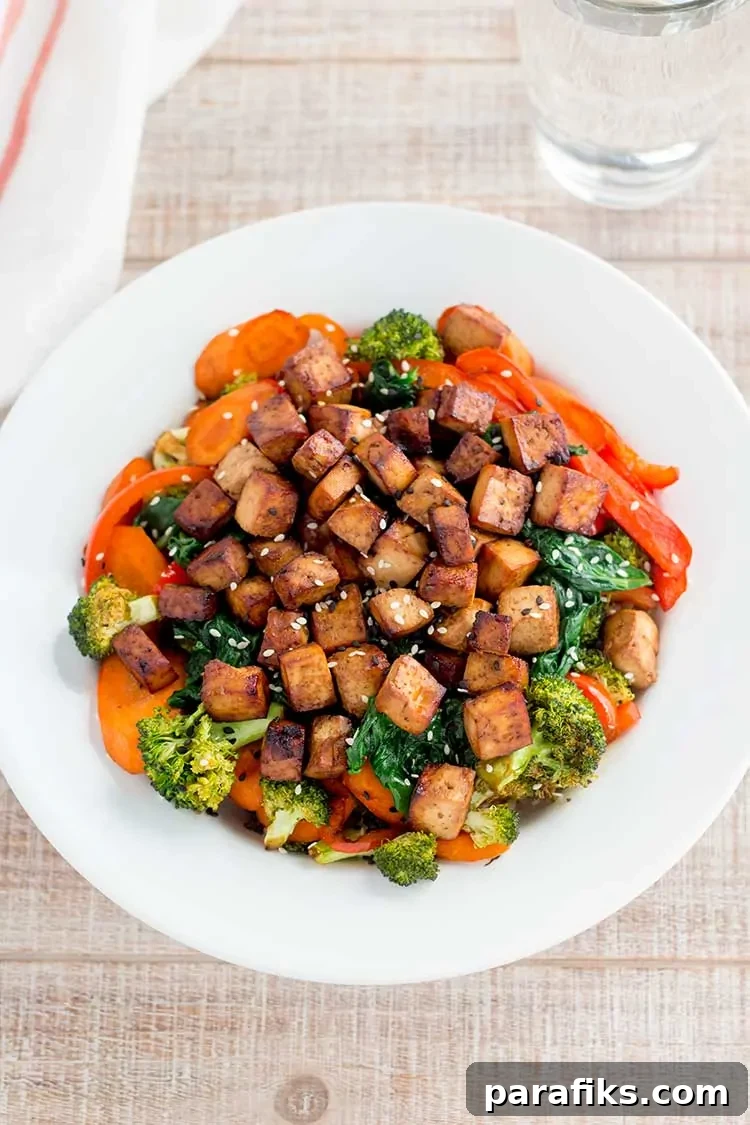 12 Quick Air Fryer Recipes That Taste Amazing 9 Air Fryer Tofu Buddha Bowl