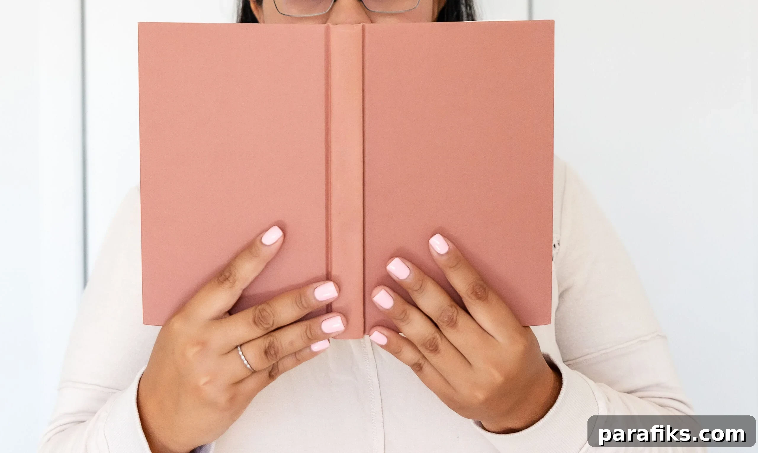 person reading book