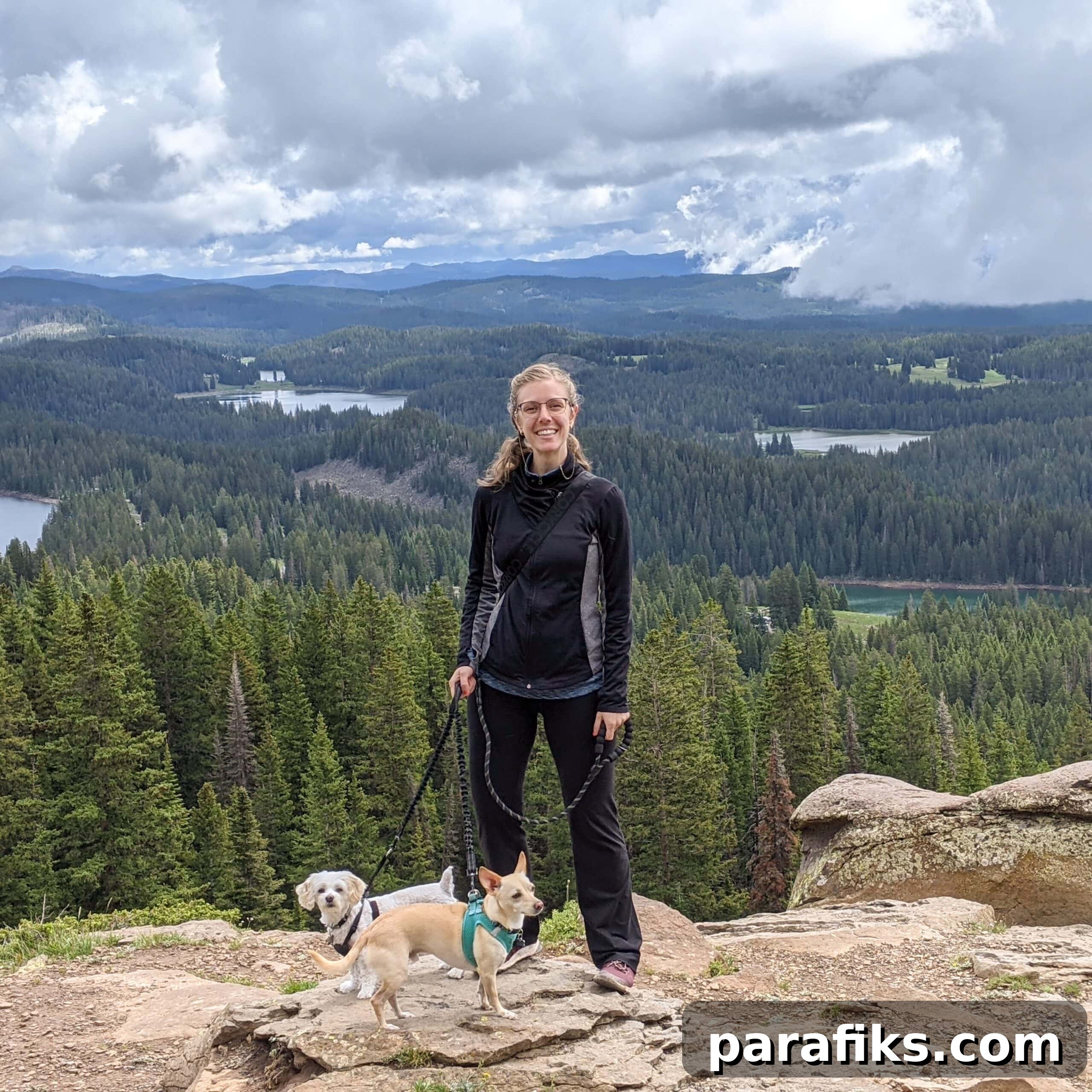 Conquer the Fear of Launching a New Side Hustle 3 Picture of Christine on a hike