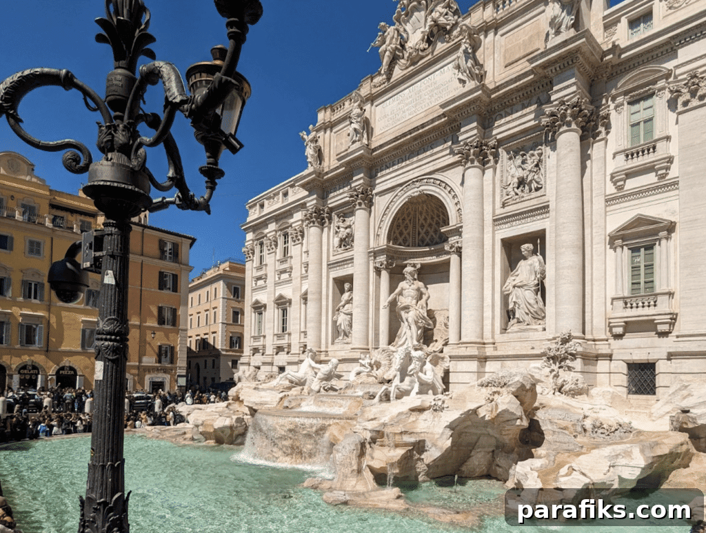 Around-the-World Cruise with a Child: 25+ Countries in 4 Months 5 around the world cruise stop in Rome Italy. Picture of Trevi Fountain