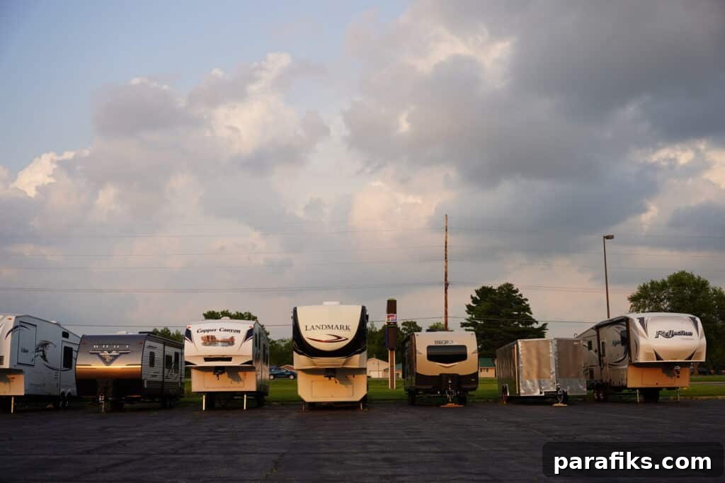 Beginner’s Guide to Investing in Self-Storage Properties 2 RV storage lot - Types of Self-Storage Facility for Investment