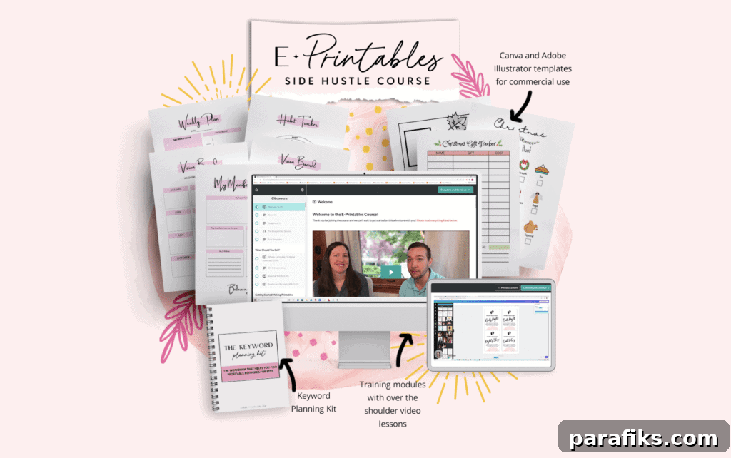Gold City Ventures E-Printables Course Review: Is It Worth It? 3 e-printables course review