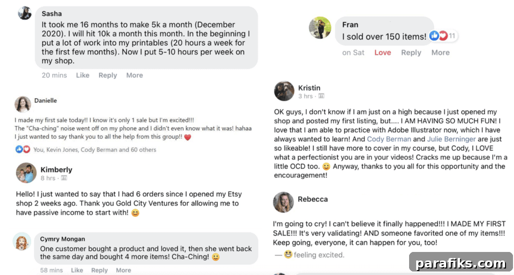 Gold City Ventures E-Printables Course Review: Is It Worth It? 4 gold city ventures e-printables course success stories