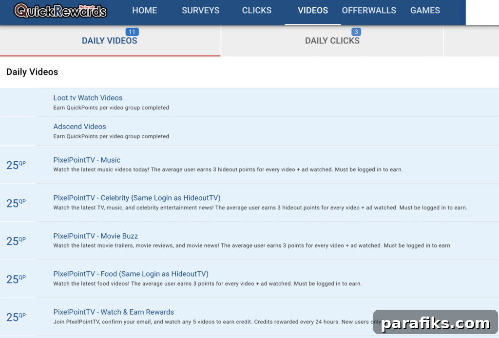 13 Real Ways to Earn Money Watching Ads Online 3 get paid to watch ads on quickrewards