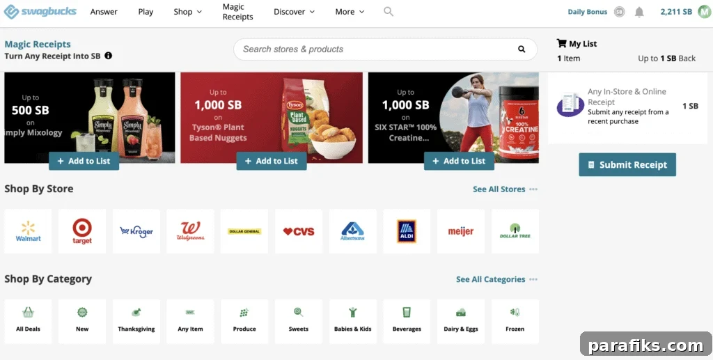 14 Top Receipt Scanning Apps to Track Your Expenses 4 Swagbucks scan receipts