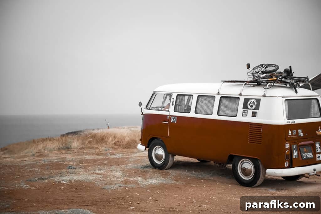 11 Ways to Get Paid Driving Cars Cross-Country 2 picture of van on road trip for article about 11 Ways To Get Paid To Drive A Car Across The Country