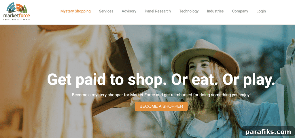 Top Mystery Shopping Companies to Work For in 2026 4 marketforce secret shopping company
