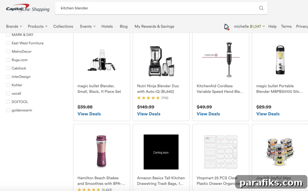 Universal product search engine