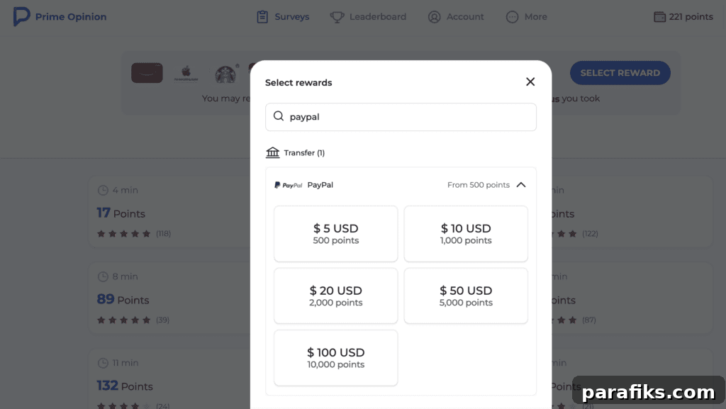 17 Legit Ways to Get Free PayPal Cash Today 3 free paypal money from Prime Opinion