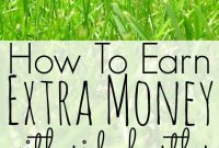 Earn Extra Income with Offline Side Hustles