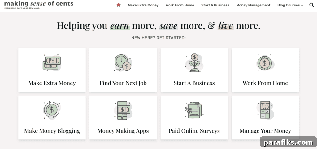 how to start a finance blog - Choose your blog topic