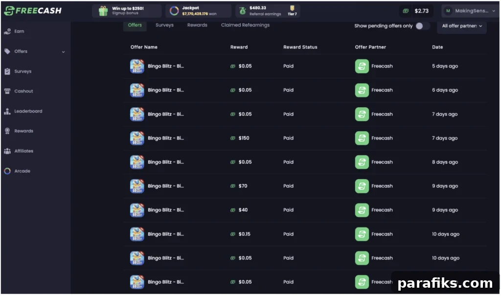12 Top Alternatives to Swagbucks for Earning Money Online 3 Apps like Swagbucks for games. Proof that I made money playing games on Freecash.