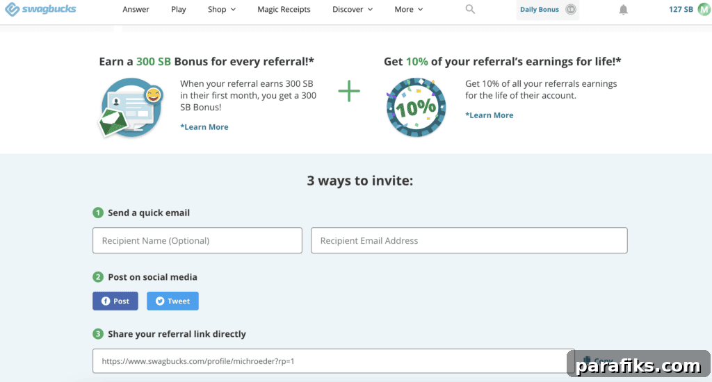 11 Practical Swagbucks Tips to Earn Extra Cash Quickly 4 swagbucks hacks invite friends
