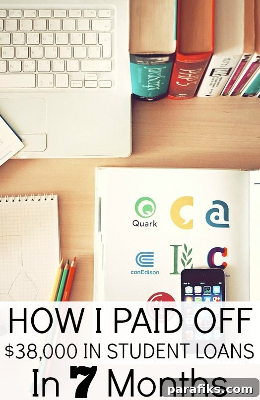 I paid off $40,000 in student loans by the age of 24, just within 7 months of me starting my payoff plan. Yes, it is possibly to pay off your loans quickly!