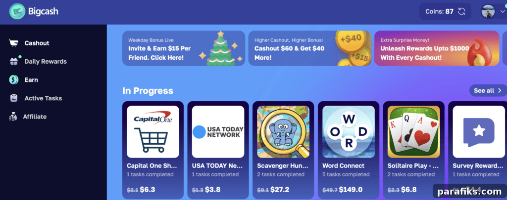 BigCashWeb Review: Is It Worth Your Time and Money? 3 bigcash review - the offers i tried