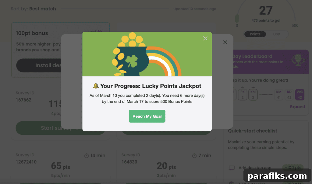 Earned $15 in 2 Hours Doing Surveys: Was It Worth My Time? 4 Survey bonus offer reward.