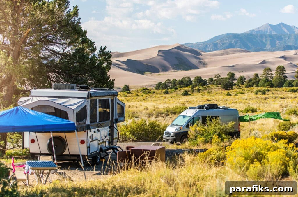 retirement side hustles - campground host