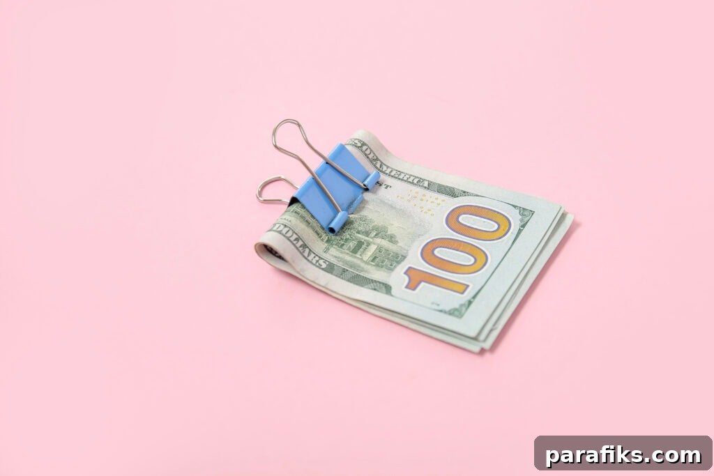 $100 bill with clip for article best ways to make $4,000 a month
