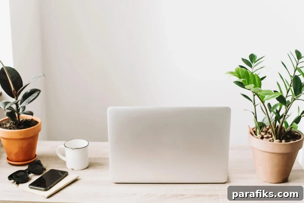 How to Earn $6,000 a Month: 15 Proven Income Ideas 3 laptop on a desk with plants and a phone for an article about ways to make $6,000 a month