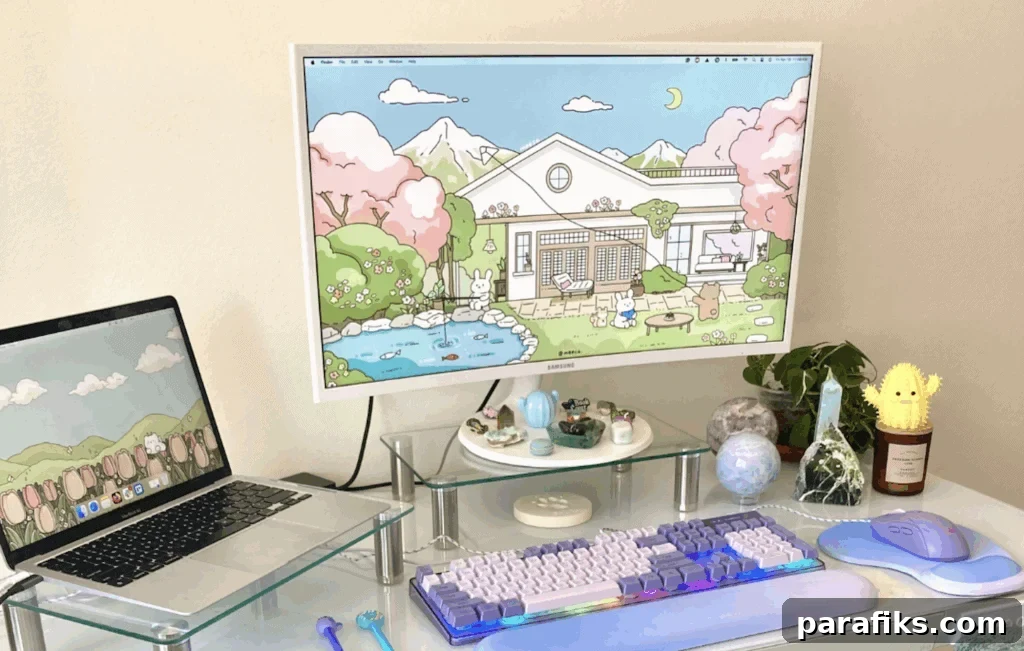 my freelance desk setup