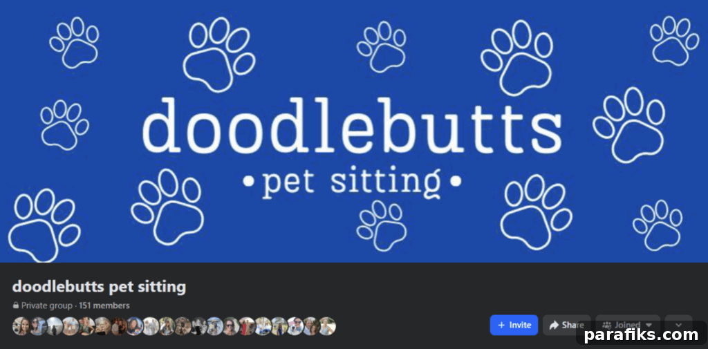 How We Earn $12,000 a Year Dog Sitting From Home 3 We created a private Facebook group for all the dog parents.
