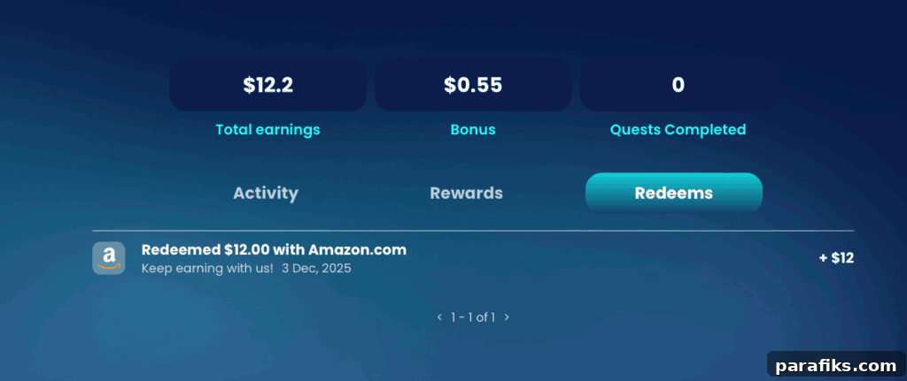 MyAppFree Review: How I Made Money From My Phone 3 Proof of redeemed earnings
