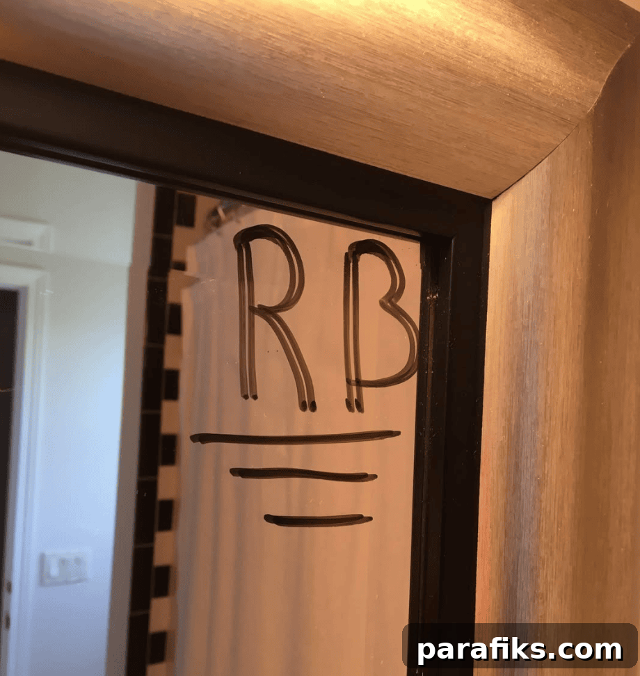 How We Left Our 9–5s and Built a $1M+ Online Business for Financial Freedom 4 That’s when I got the vision. I had already quit my job. What would it look like if Brittany could quit hers as well?
So I started writing two simple letters on our bathroom mirror: RB.