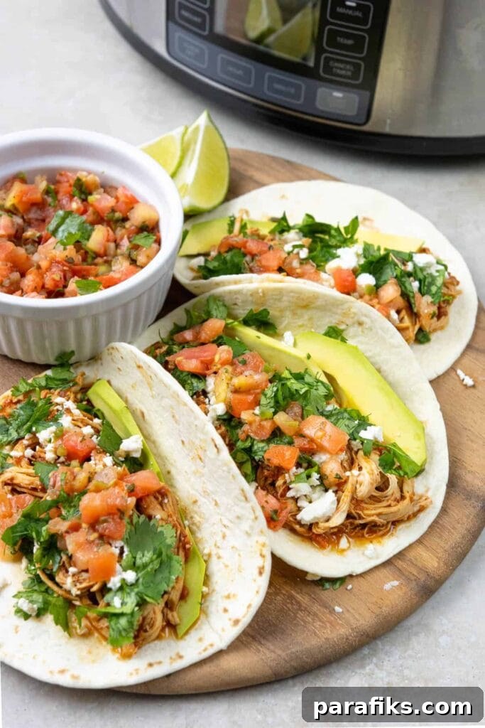 12 Budget-Friendly Dinner Ideas for Tight Times 6 Slow Cooker Chicken Tacos