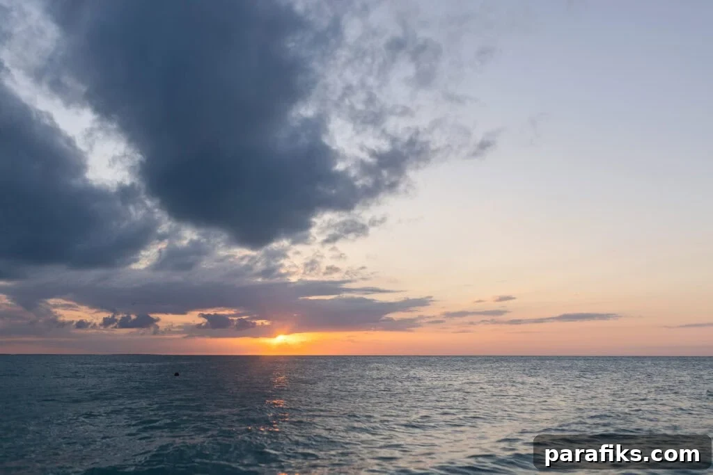 What I Stopped Pretending I Needed in My 30s 2 ocean sunset