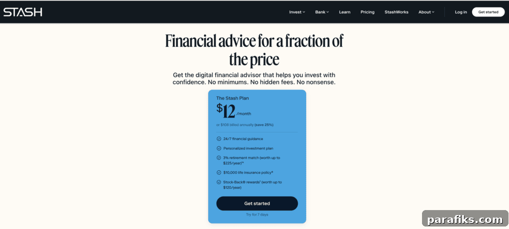 Stash Review: Is It the Right Choice for New Investors? 4 Stash Pricing
